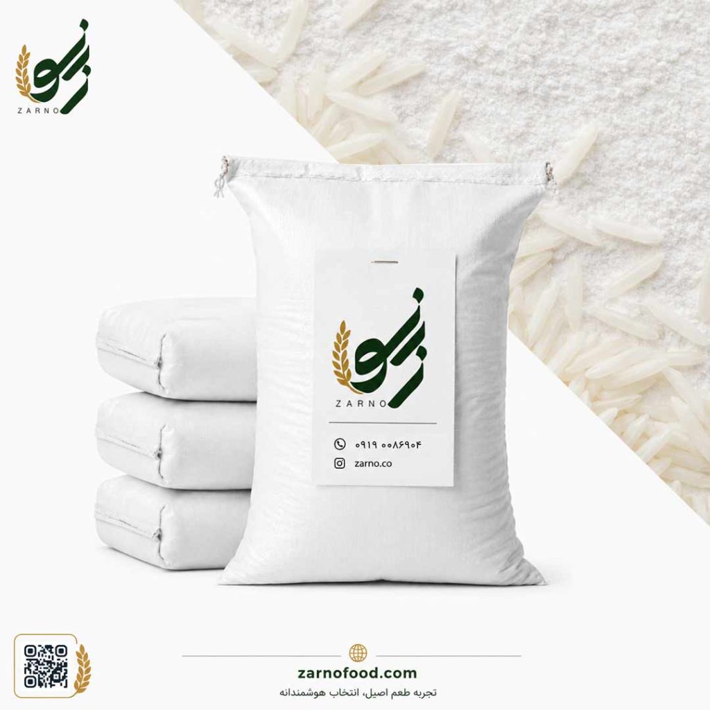 آرد برنج طارم هاشمی ممتاز (Premium Tarom Hashemi Rice Flour) با کیفیت