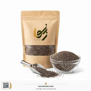 دانه چیا با کیفیت، سرشار از فیبر، امگا ۳ و پروتئین گیاهی | زرنو