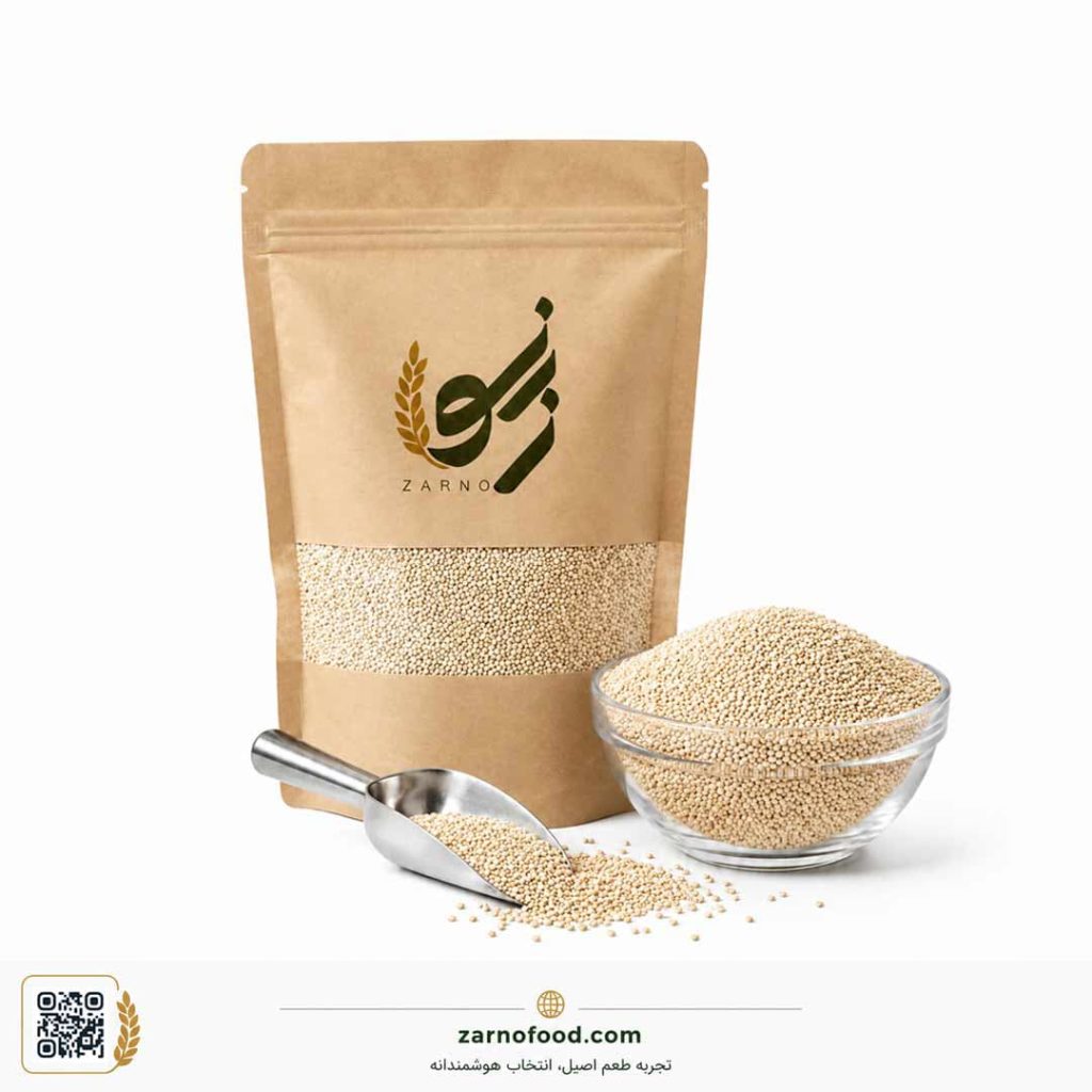 دانه کینوا با کیفیت، سرشار از پروتئین گیاهی و فیبر برای تغذیه سالم | زرنو